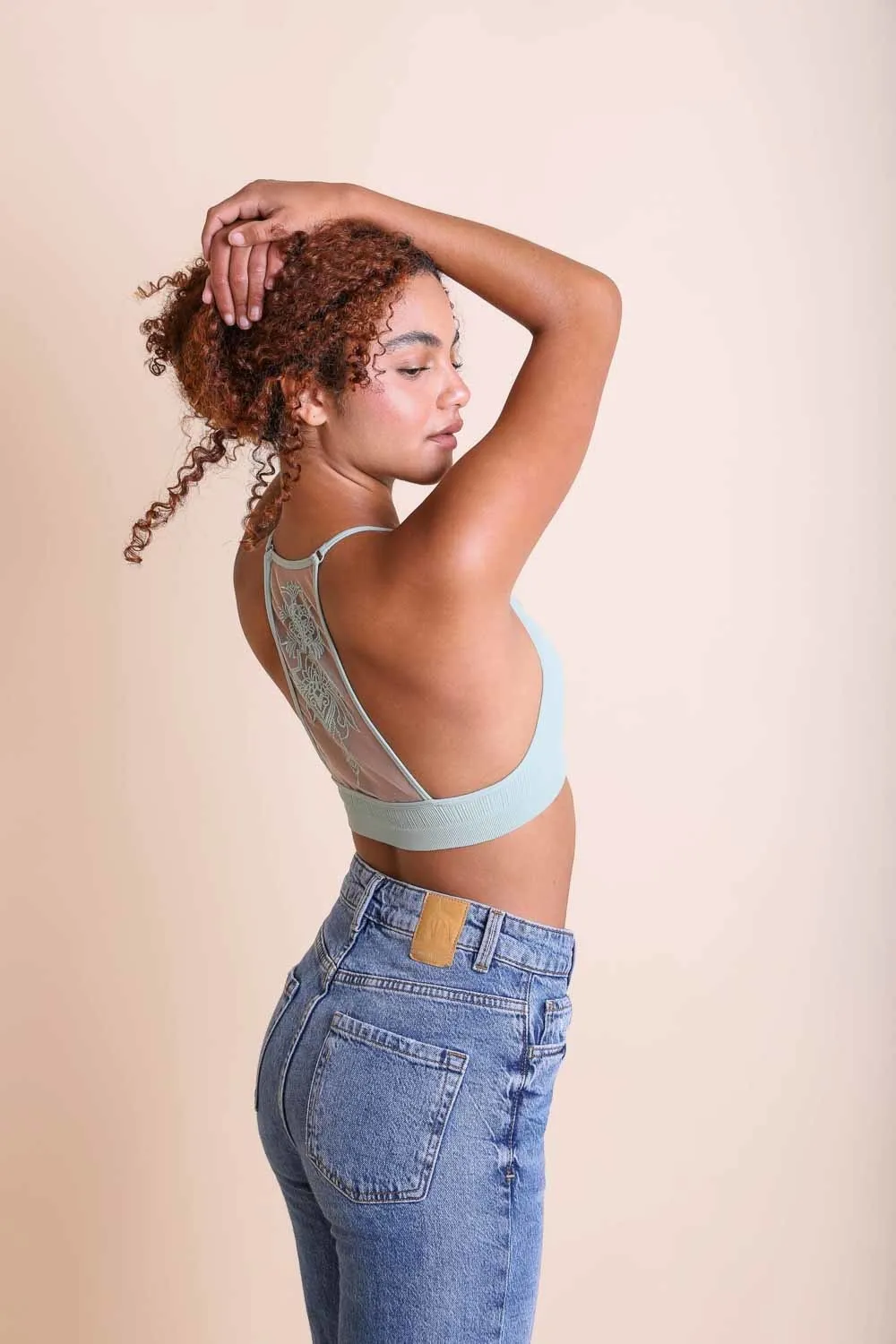 Tattoo Back Bralette - 7 colors