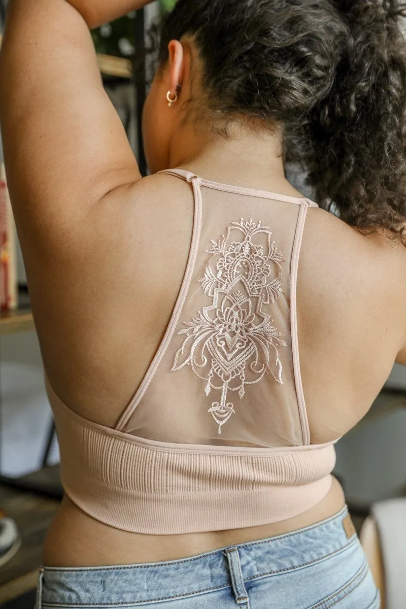 Tattoo Back Bralette - 7 colors