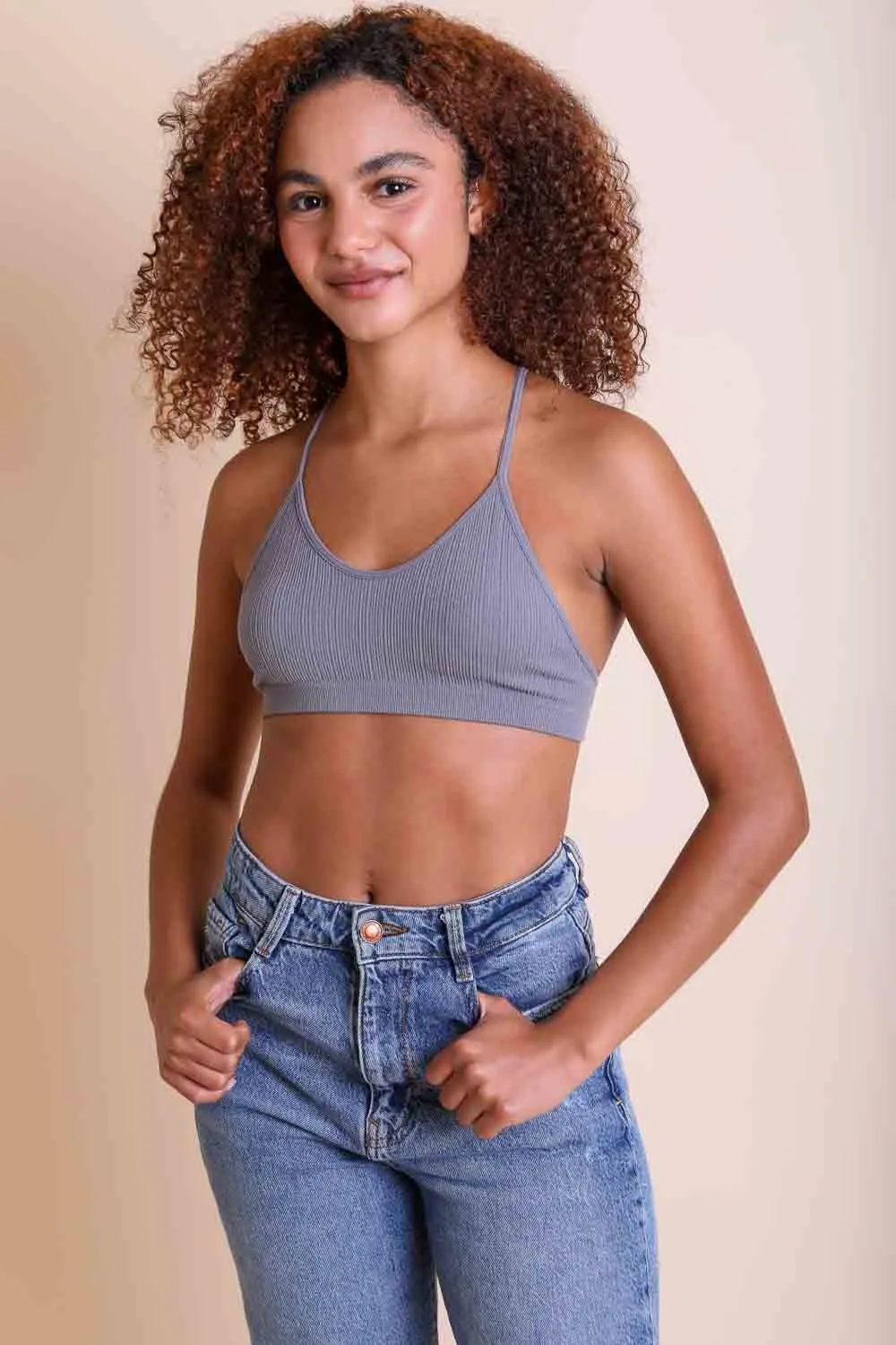 Tattoo Back Bralette - 7 colors