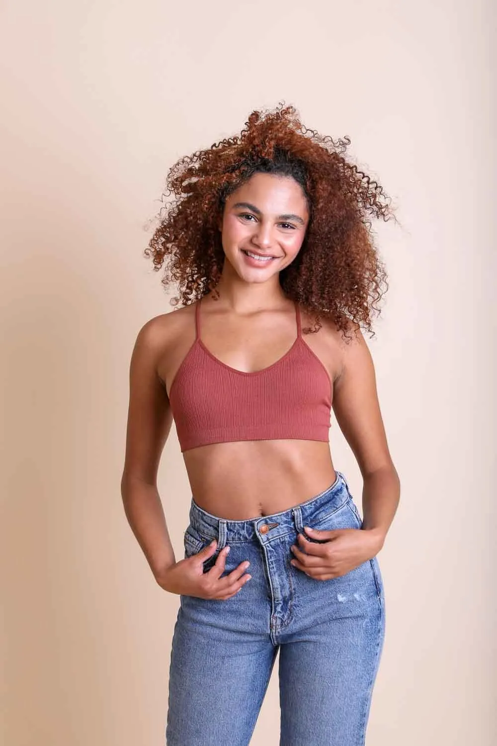 Tattoo Back Bralette - 7 colors