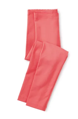 Tea- Neon Pink Solid Leggings