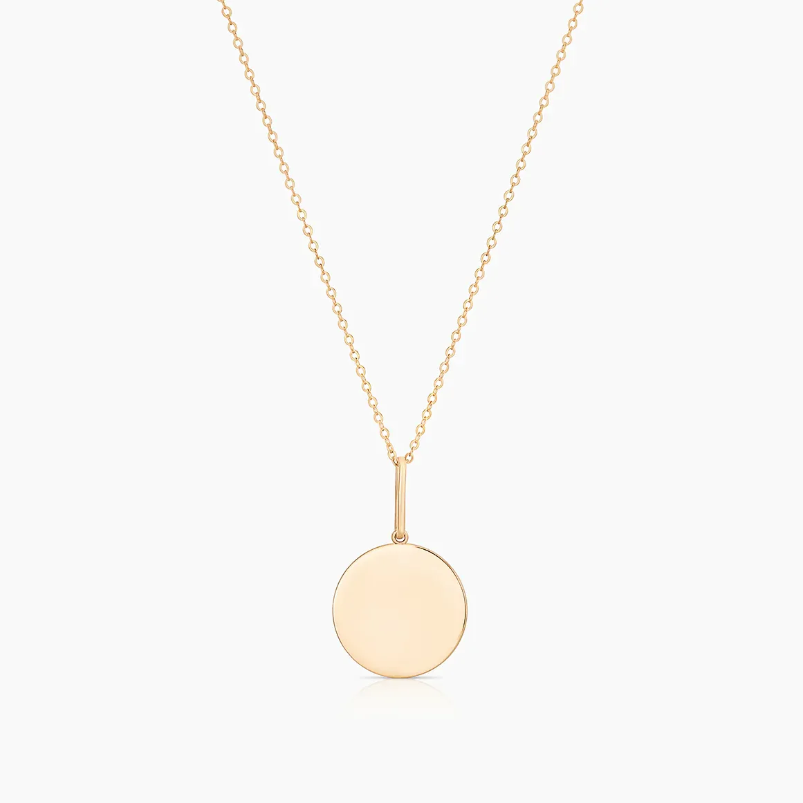 Thatch California 14k Fine Disc Necklace