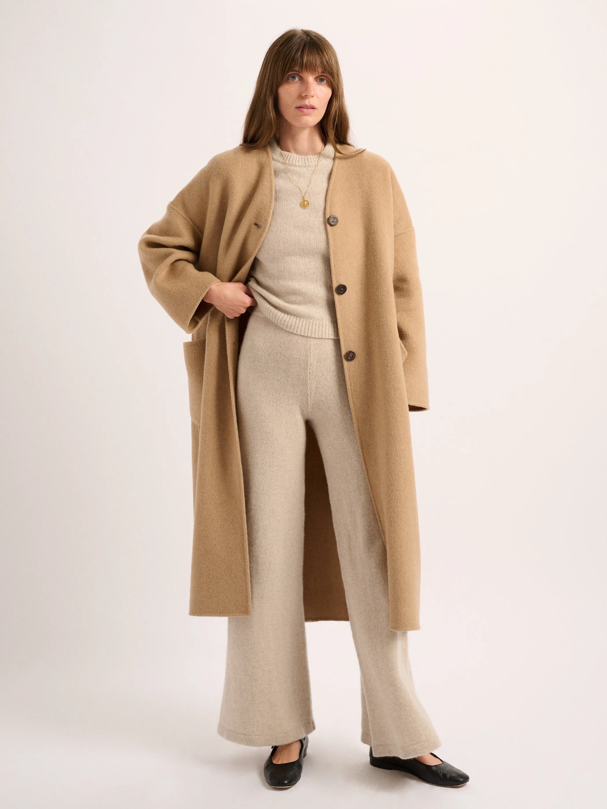 The Kyma Coat in Doublefaced Cashmere