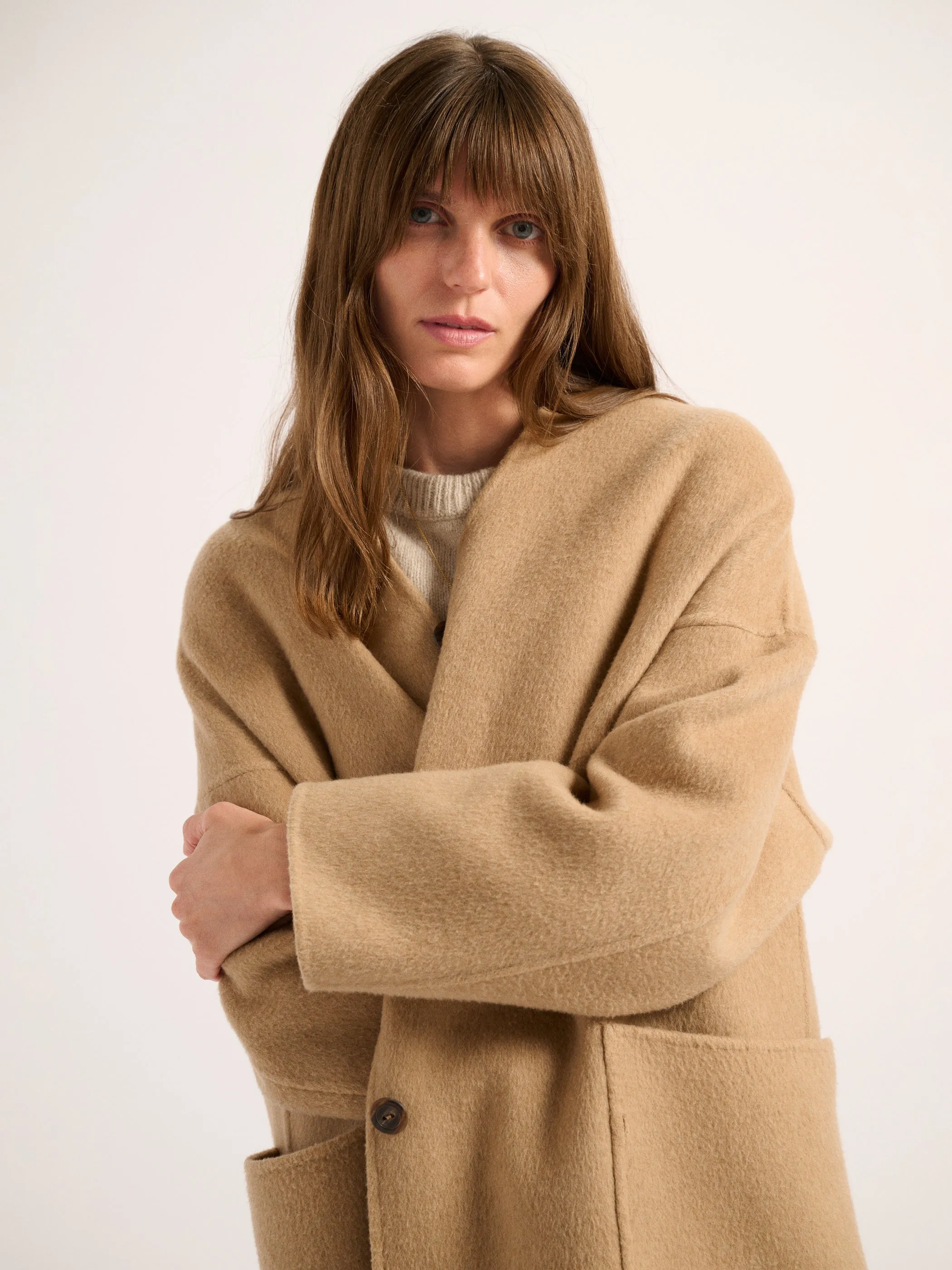 The Kyma Coat in Doublefaced Cashmere