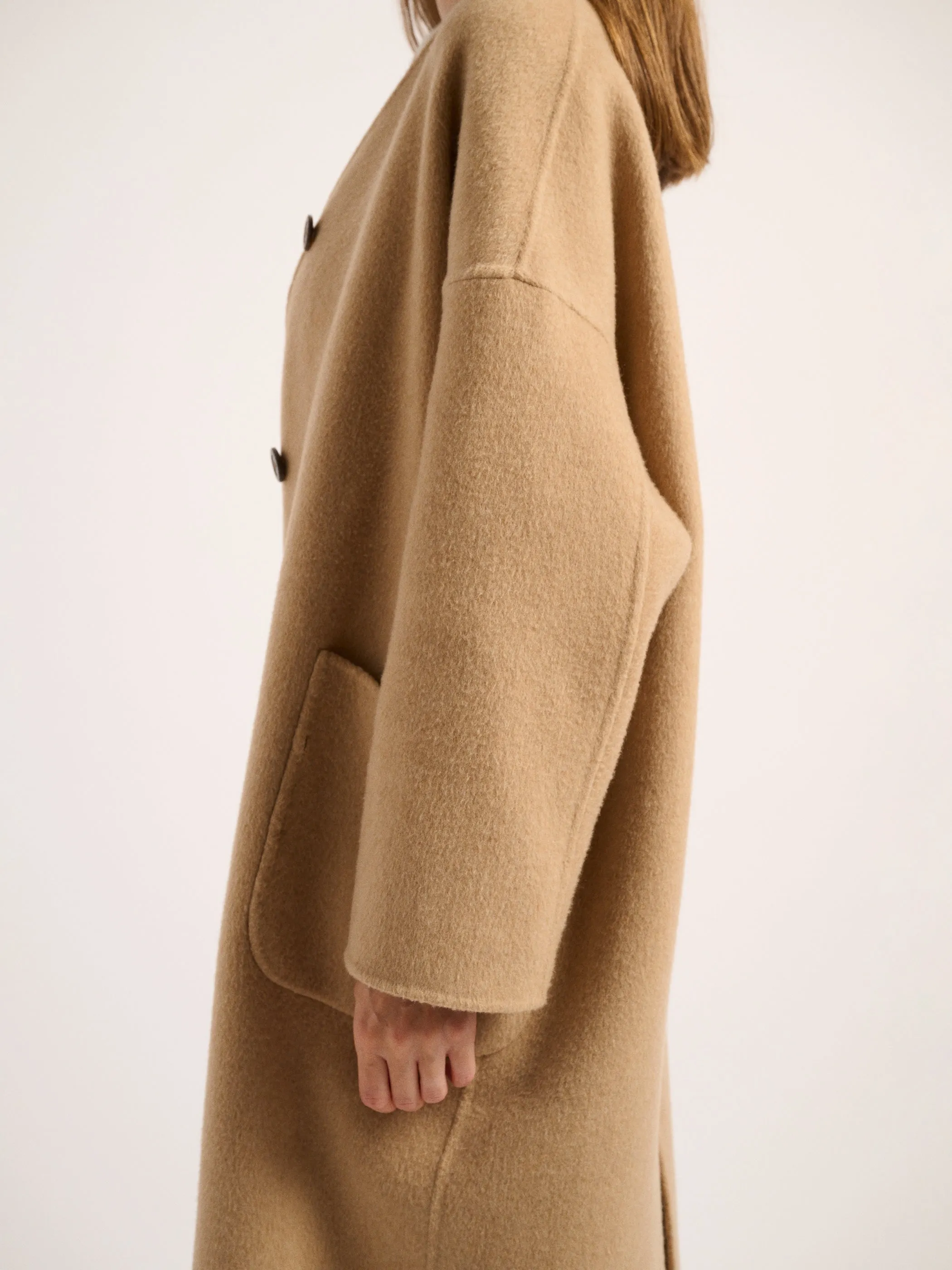 The Kyma Coat in Doublefaced Cashmere