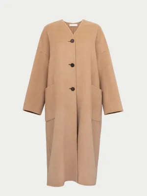 The Kyma Coat in Doublefaced Cashmere