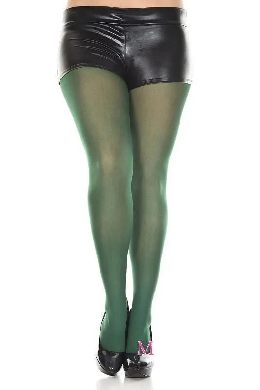 Tights Opaque Coloured Plus Size Fancy Dress Pantyhose