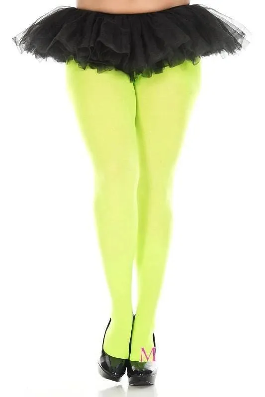 Tights Opaque Coloured Plus Size Fancy Dress Pantyhose