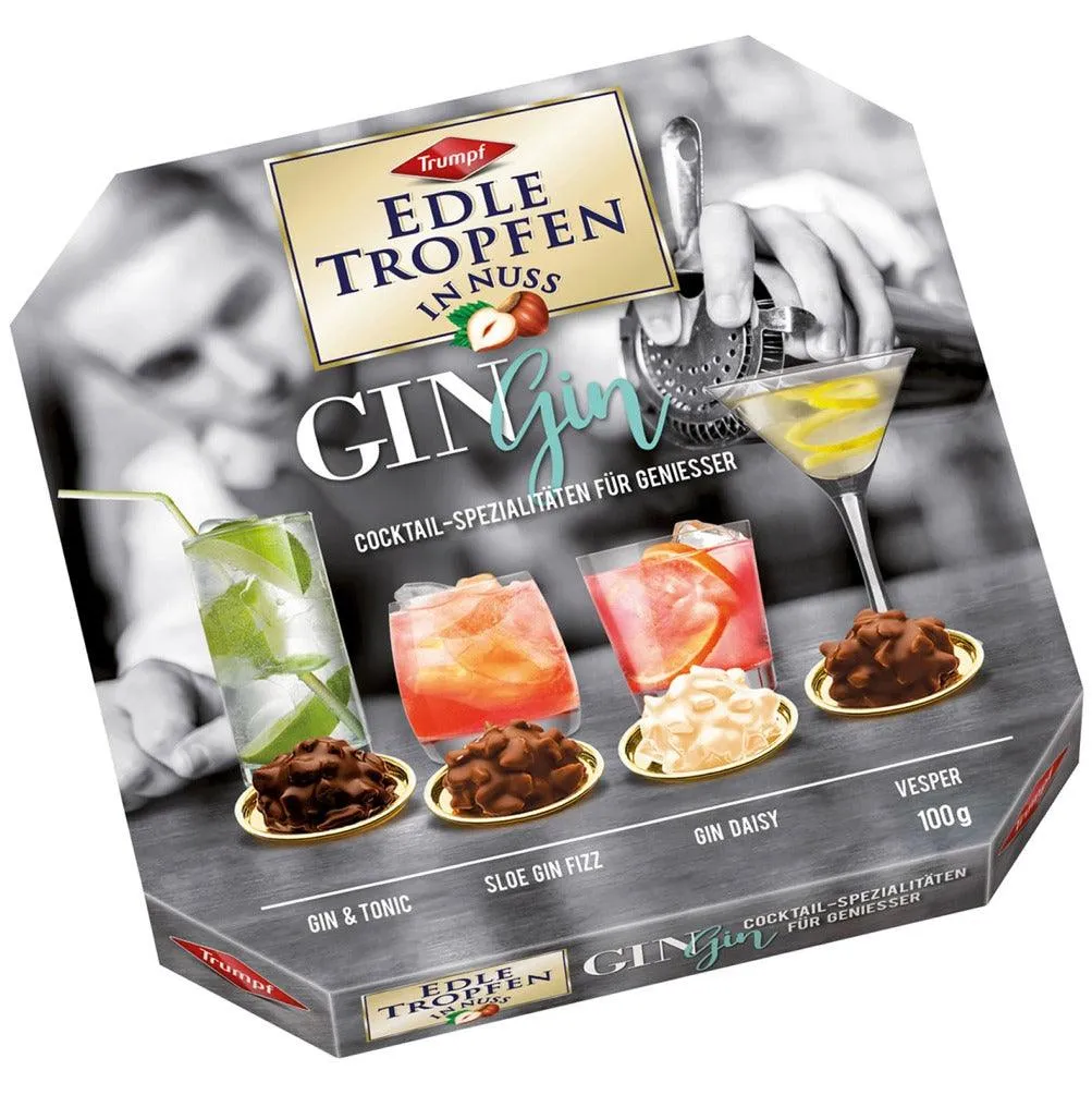 Trumpf Edle Tropfen Pralines Gin - 100 g