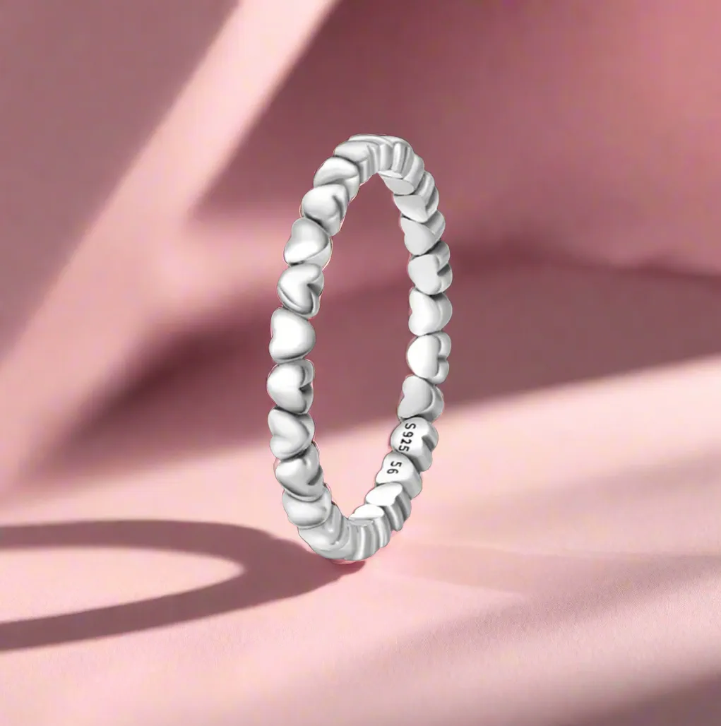 Up & Down Heart Ring