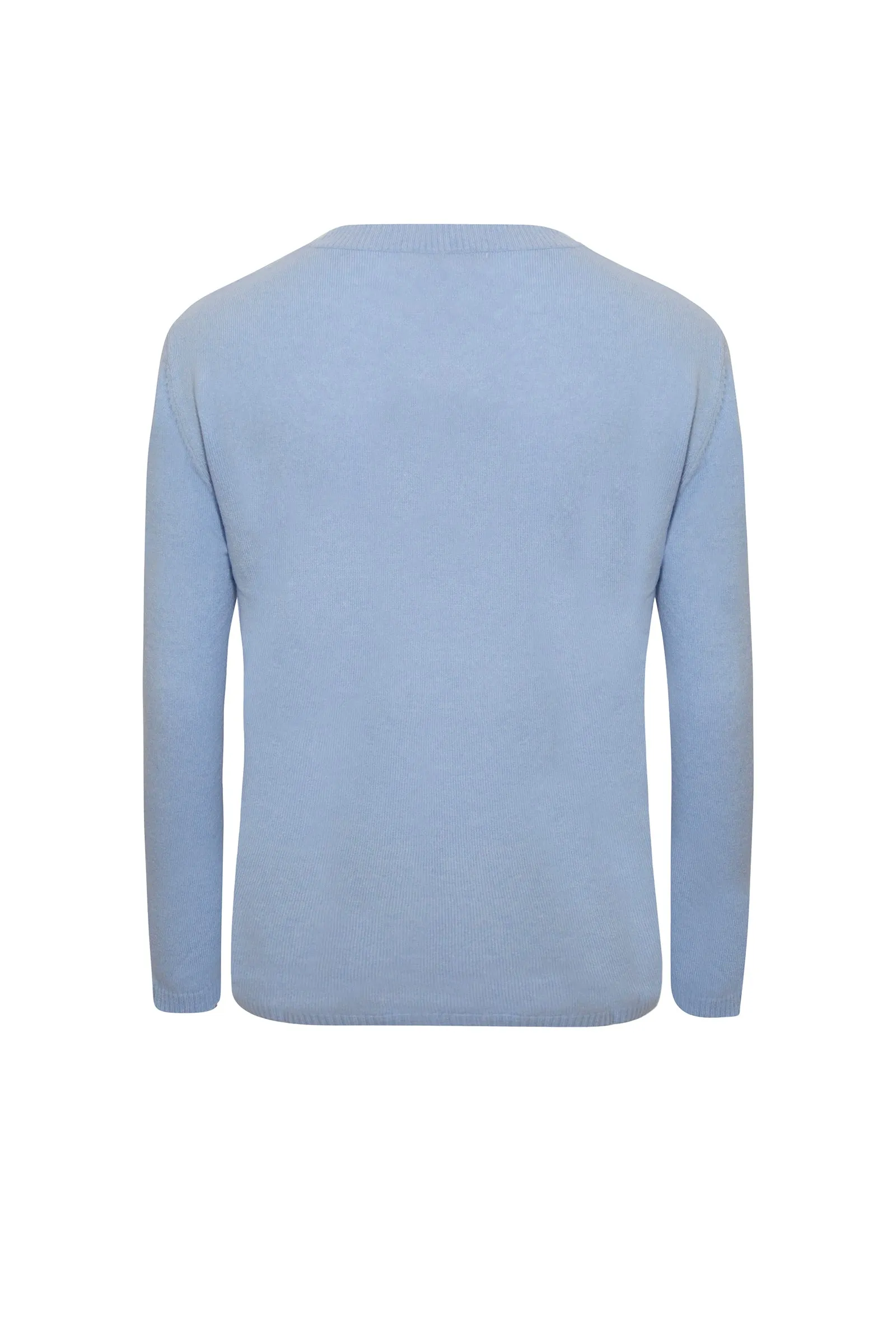 =V-Neck Cashmere Jumper