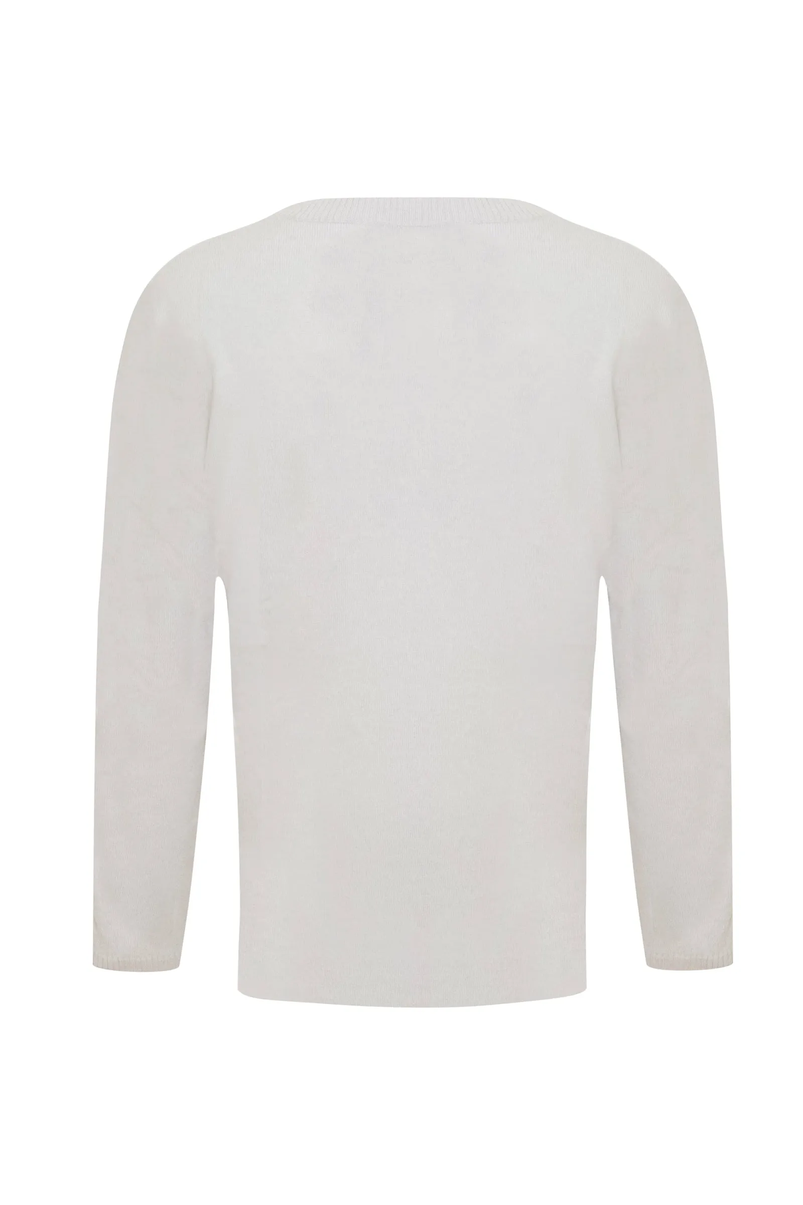 =V-Neck Cashmere Jumper