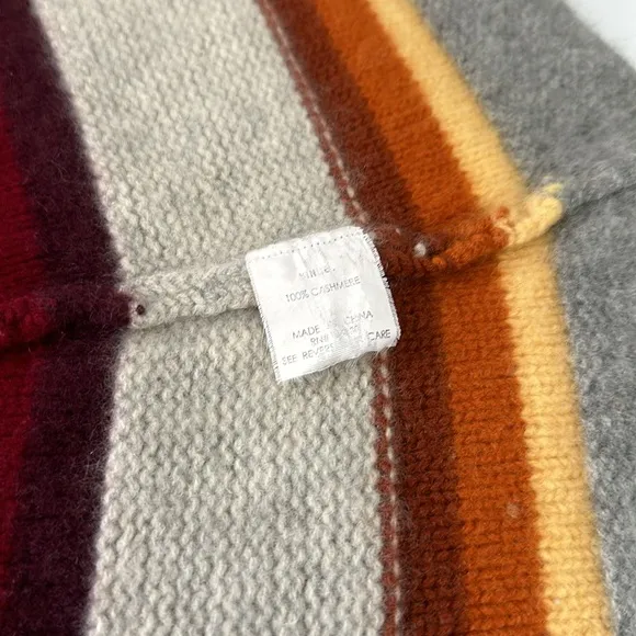 Vince Cashmere Striped Cardigan - S