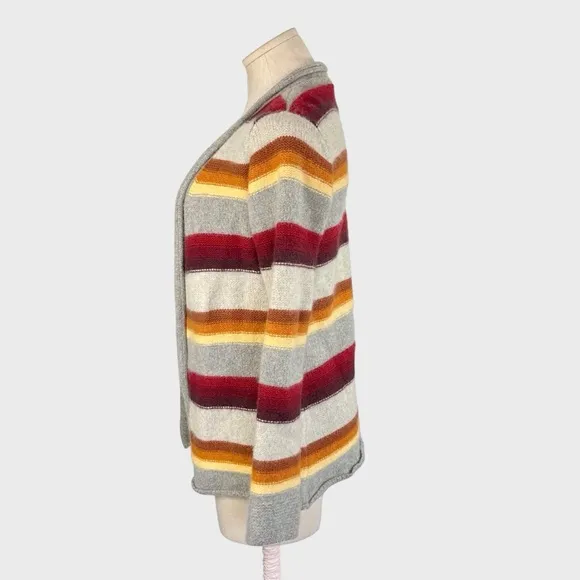 Vince Cashmere Striped Cardigan - S