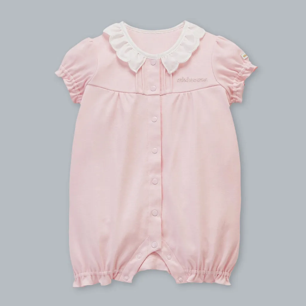 West Indian Sea Island Cotton Frill Collar Onesie (Gold Label series)