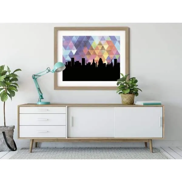 Westminster, Maryland geometric skyline