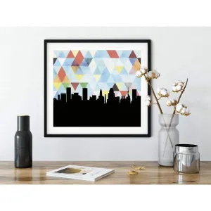 Westminster, Maryland geometric skyline
