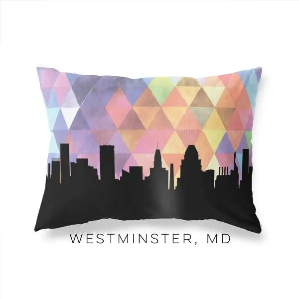 Westminster, Maryland geometric skyline