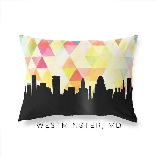 Westminster, Maryland geometric skyline