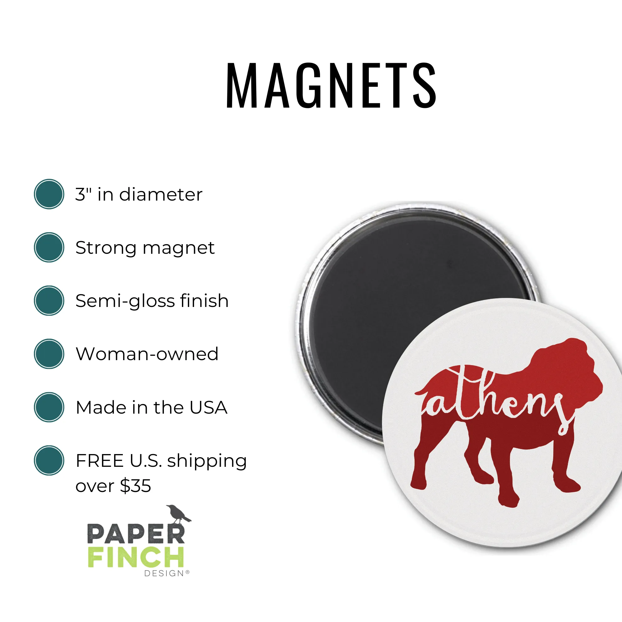 Whiskey Magnet** - Charming round magnet with whiskey bottles on brown tray, perfect for holding memories and notes, gift for whiskey lovers