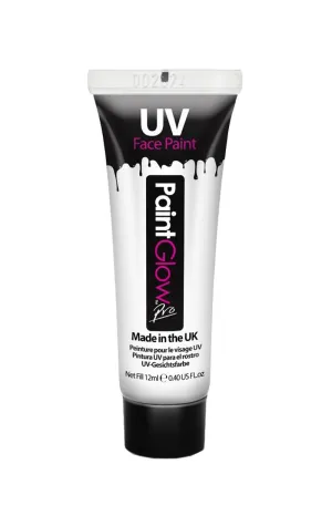 White UV Face and Body Paint