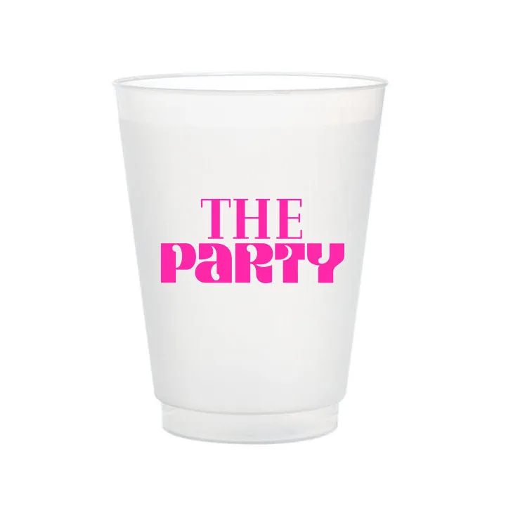 Wife of the Party & The Party Frost Flex Cups