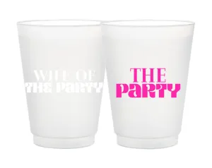 Wife of the Party & The Party Frost Flex Cups