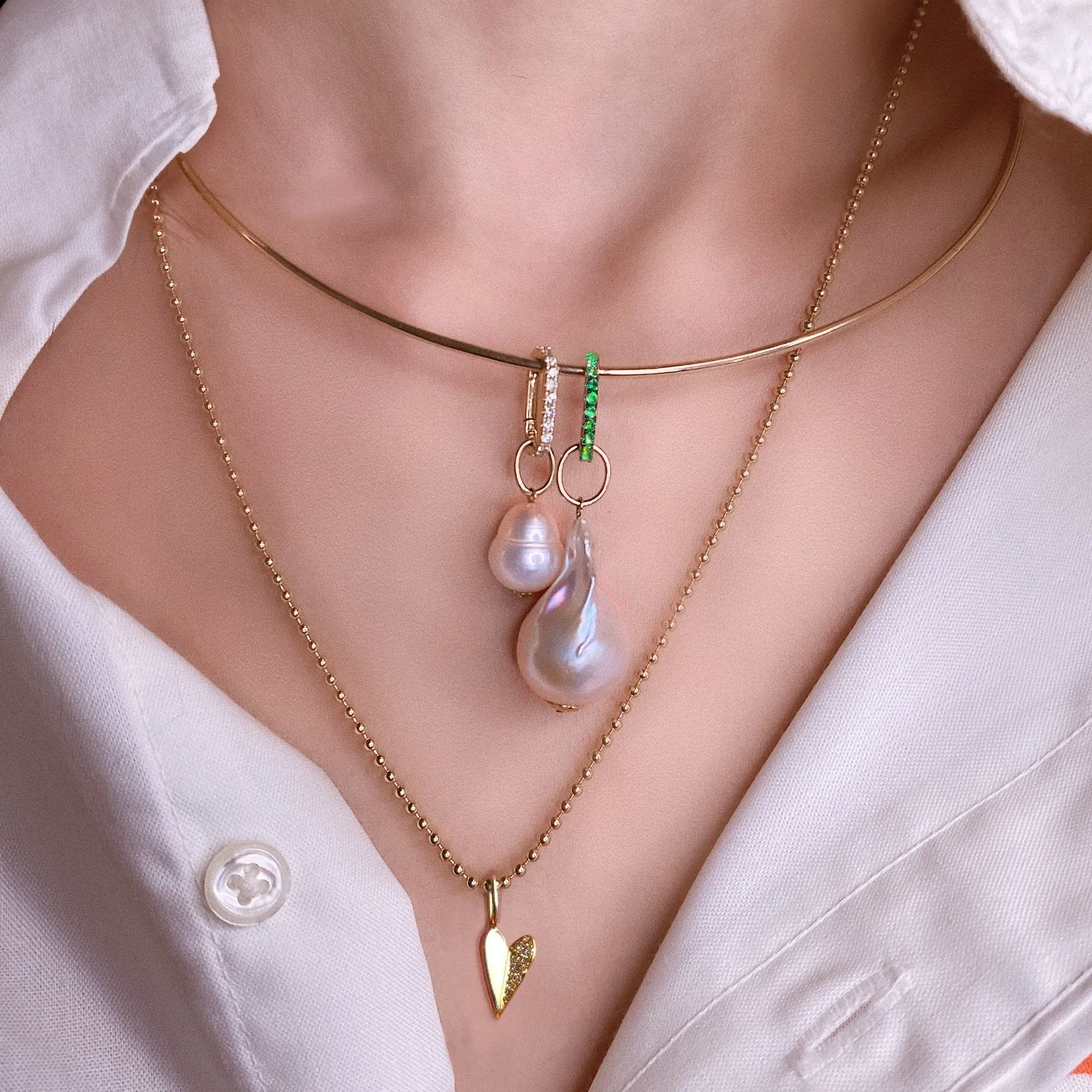 Wire Choker Necklace
