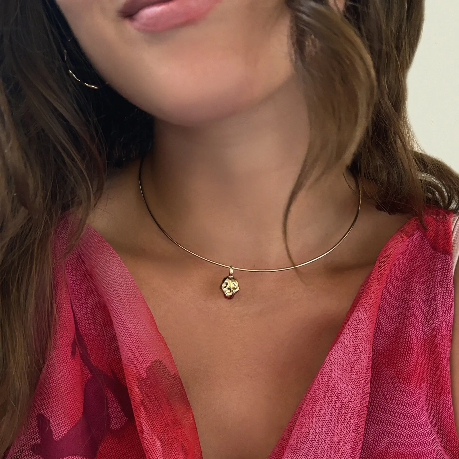 Wire Choker Necklace