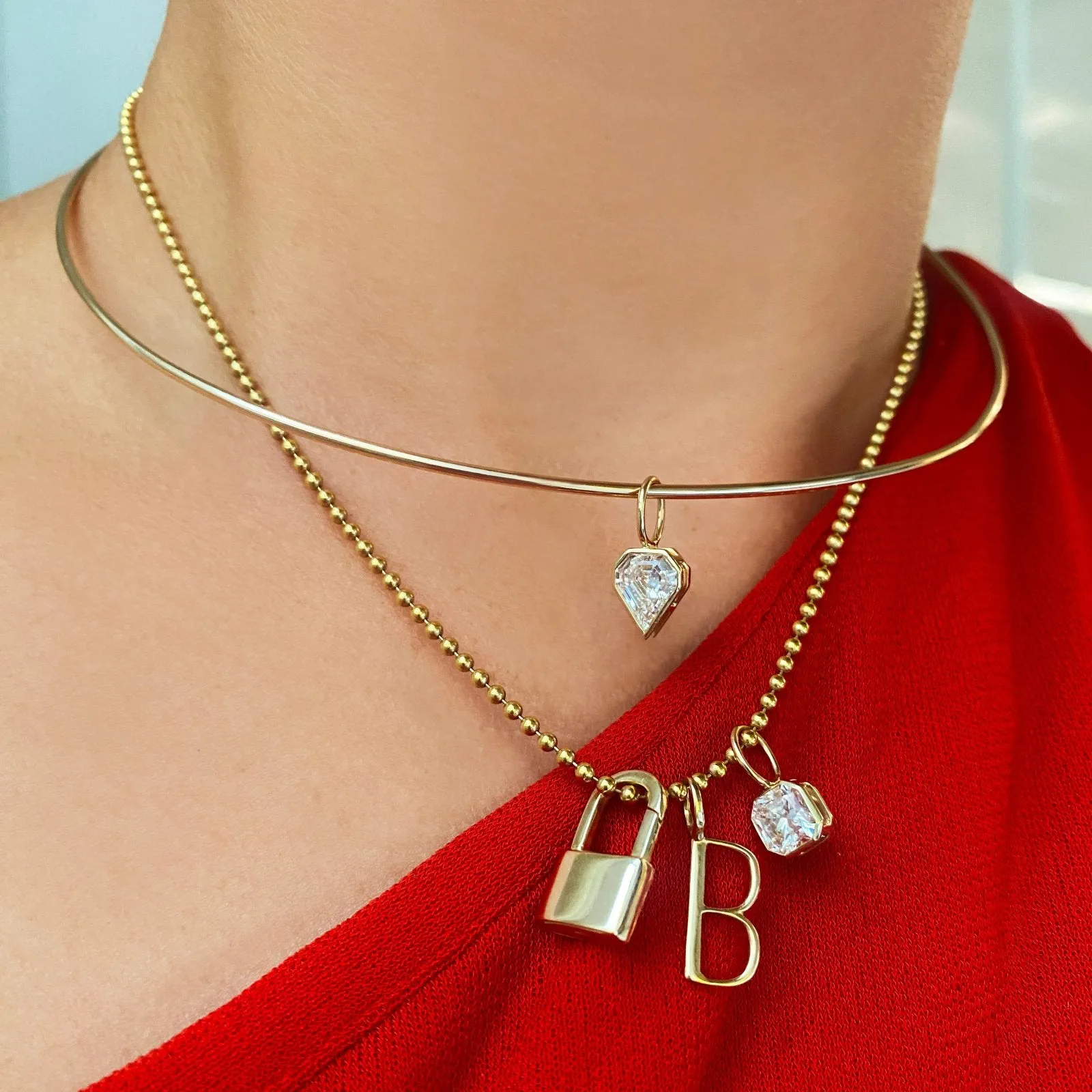 Wire Choker Necklace