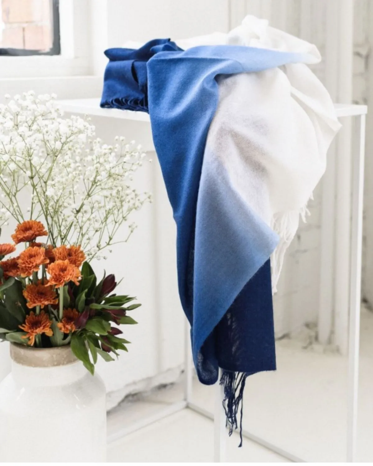 Wool Throw Azzure
