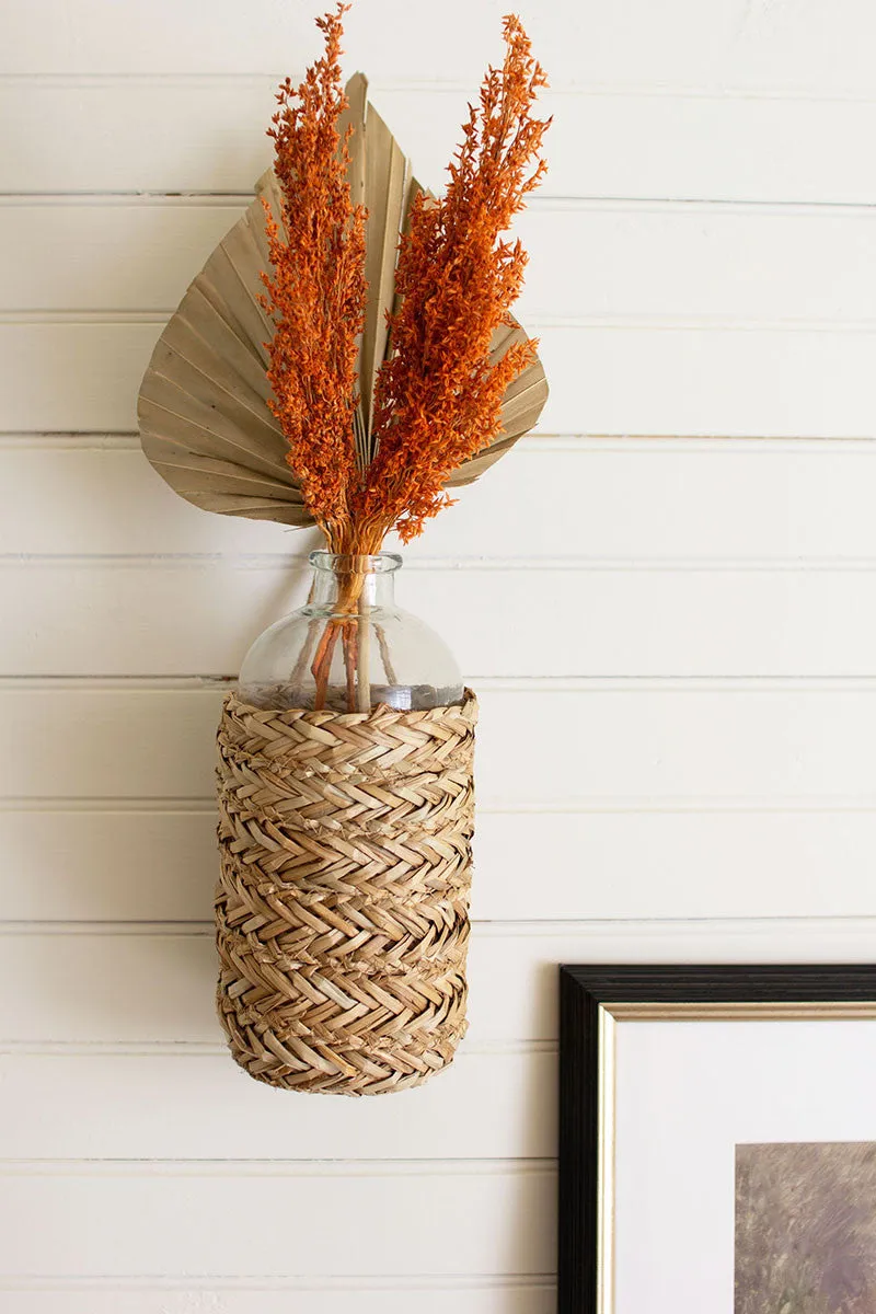 Woven Wrapped Bottle